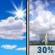 Wednesday: Mostly Sunny then Chance Showers And Thunderstorms