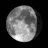 Waning Gibbous Moon, Moon age: 20 days,0 hours,52 minutes,72%