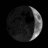 Waxing Crescent Moon, Moon age: 4 days,2 hours,19 minutes,18%