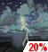 Slight Chance Thunderstorms. Chance for Measurable Precipitation 20%