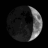 Waxing Crescent Moon, Moon age: 5 days,4 hours,5 minutes,27%