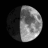 Waxing Gibbous Moon, Moon age: 9 days,11 hours,20 minutes,72%